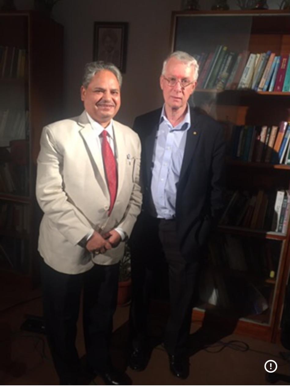 Sir Richard Roberts, Nobel Laureate, USA